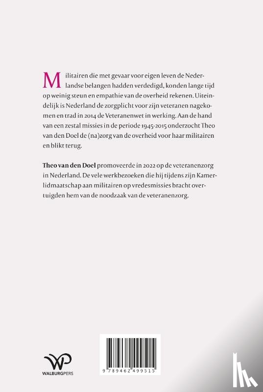 Doel, Theo van den - Veteranenzorg 1815-2015