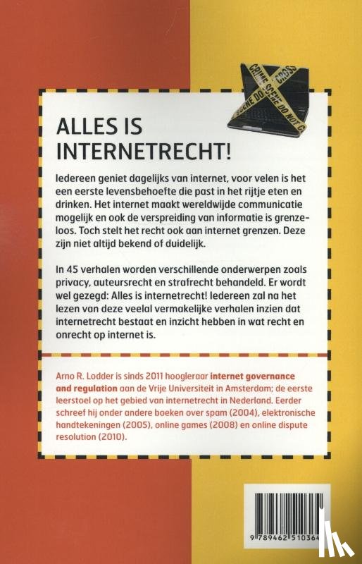 Lodder, Arno R. - Over de grenzen van het internet