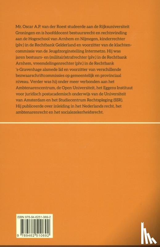 Roest, O.A.P. van der - Wet & Interpretatie