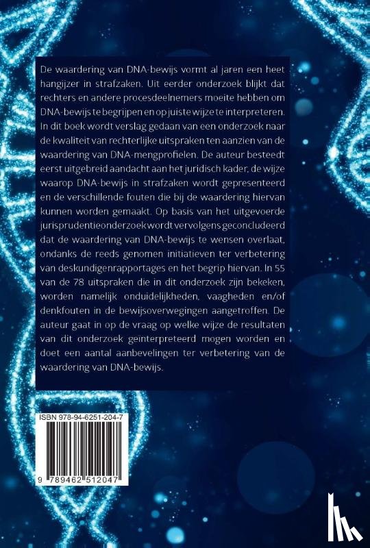 Twisk, K. - DNA-mengprofielen in strafzaken