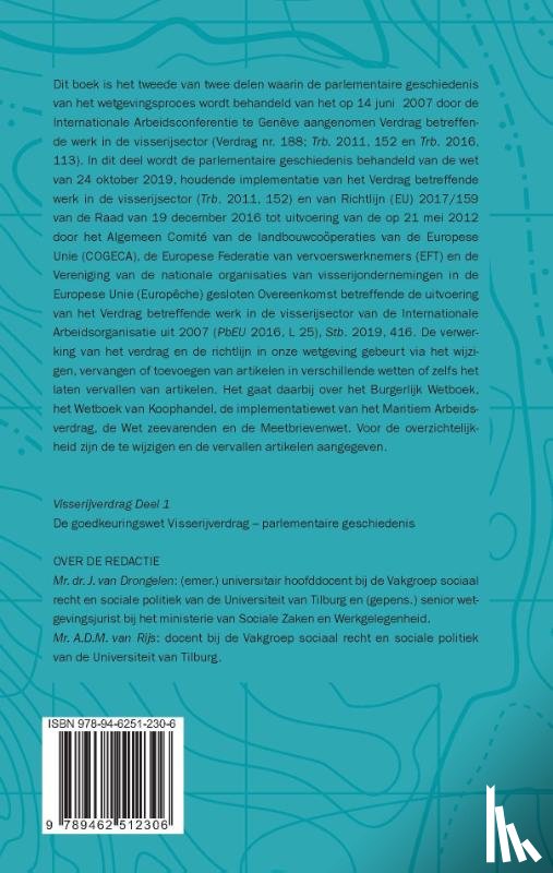 Drongelen, J. van, Rijs, A.D.M. van - Implementatie van het Visserijverdrag en de EU-richtlijn ter uitvoering van dat verdrag in de Nederlandse wetgeving