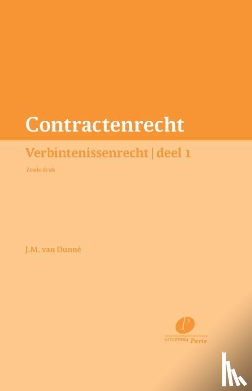 Dunné, J.M. van - Verbintenissenrecht 1