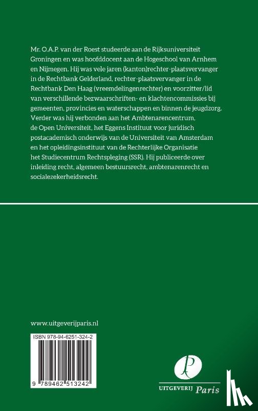 Roest, O.A.P. van der - Recht & Interpretatie