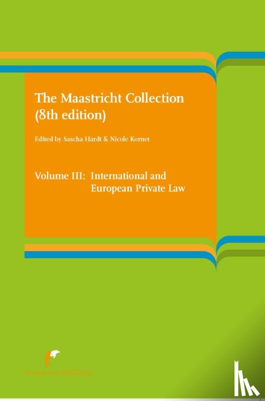Hardt, Sascha, Kornet, Nicole - Volume III: International and European Law