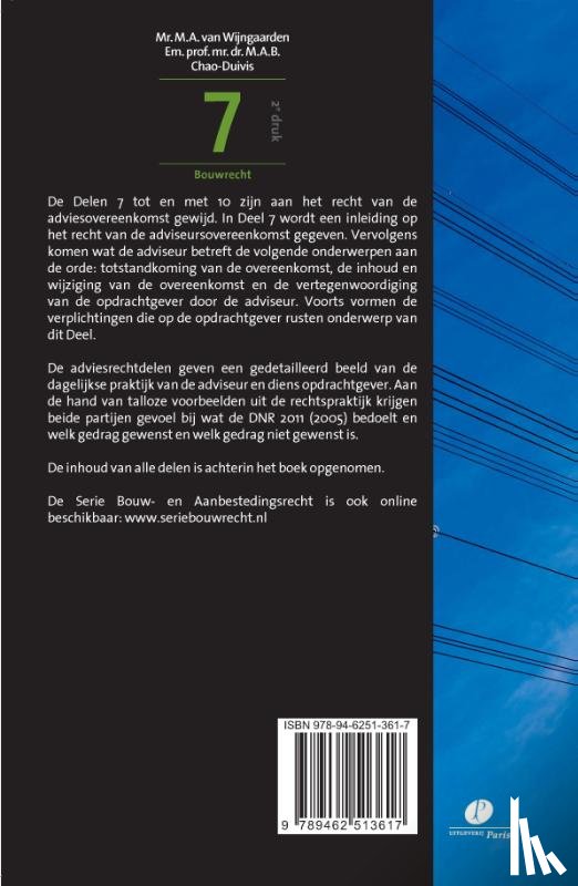Wijngaarden, M.A. van, Chao-Duivis, M.A.B. - Jurisprudentie en regelgeving