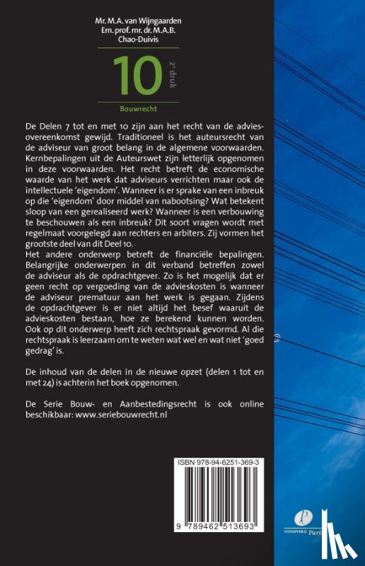 Wijngaarden, M.A. van, Chao-Duivis, M.A.B. - Jurisprudentie en regelgeving