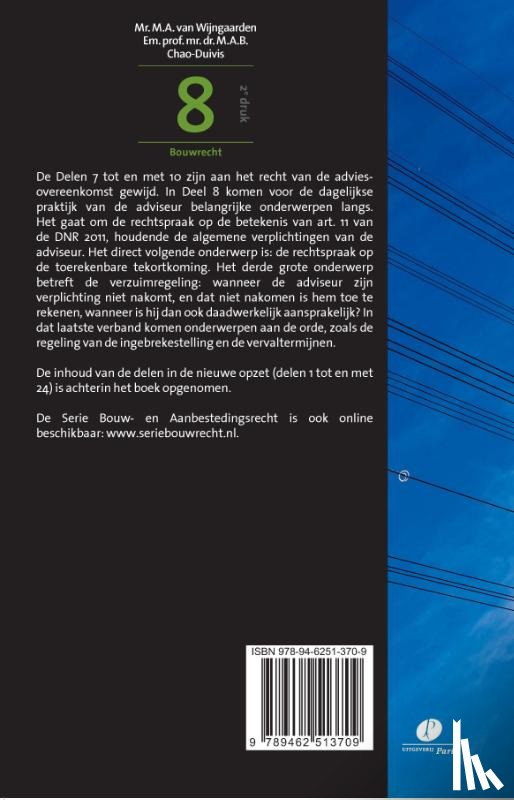 Wijngaarden, M.A. van, Chao-Duivis, M.A.B. - Jurisprudentie en regelgeving