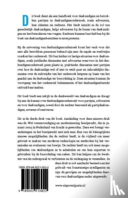 Honkoop, Jacques, Keijser, Nico, Tamminga, Ernst Peter - Deskundig in de rechtspraktijk