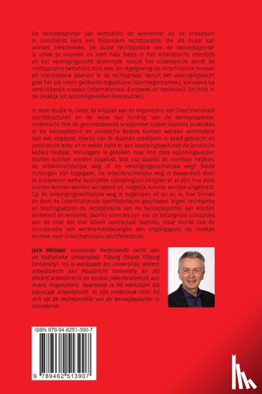 Withaar, Jack - De duale rechtspositie van beroepssporters in loondienst