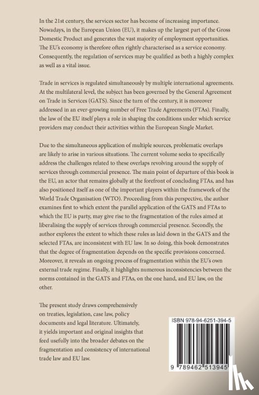 Zamani, Najibullah - Commercial Presence under International Trade Law and EU Law