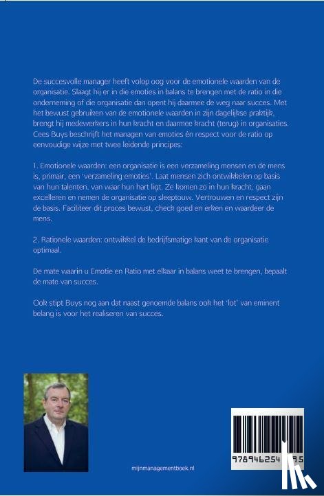 Buys, Cees - Managen met ratio én emotie