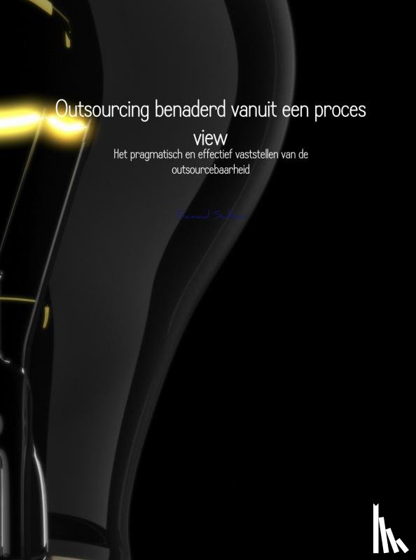 Sultan, Samad - Outsourcing benaderd vanuit een proces view