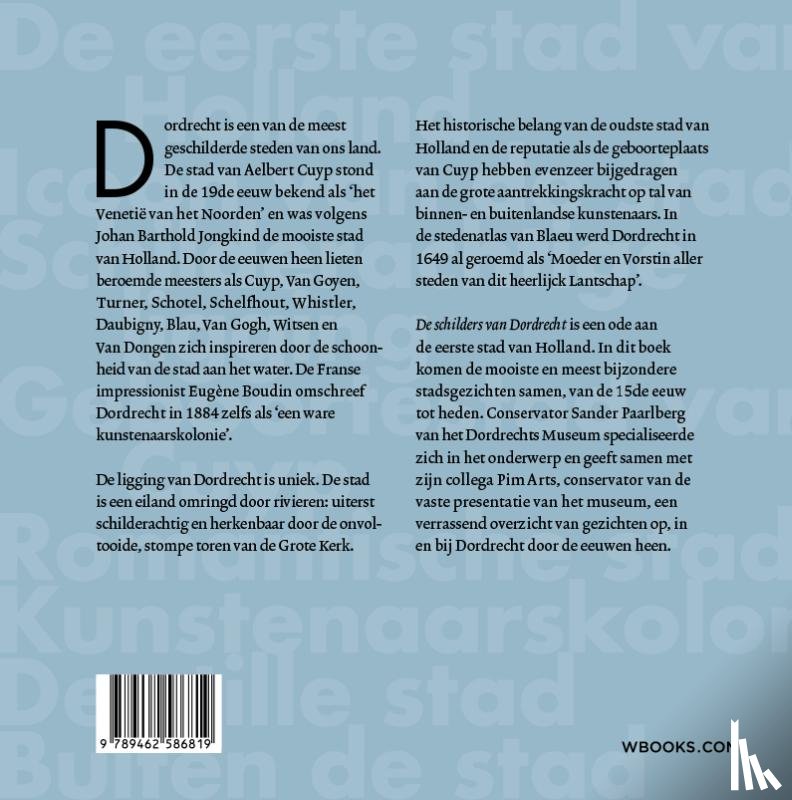 Paarlberg, Sander, Arts, Pim - De schilders van Dordrecht