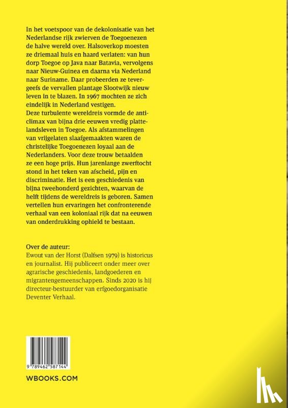 van der Horst, Ewout van der - De Toegoenezen
