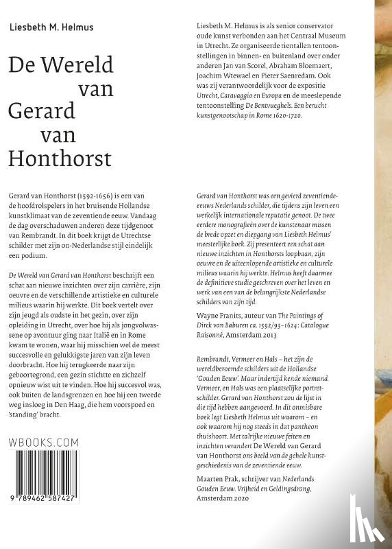 Helmus, Liesbeth - De wereld van Gerard van Honthorst