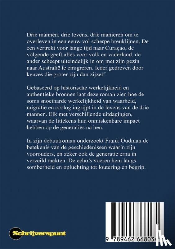 Oudman, Frank - Het verhaal van mijn drie opa's