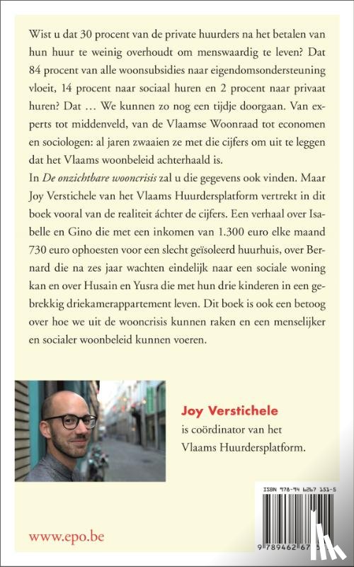 Verstichele, Joy - De onzichtbare wooncrisis