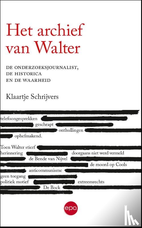 Schrijvers, Klaartje - Het archief van Walter