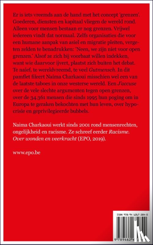 Charkaoui, Naima - Het opengrenzenmanifest