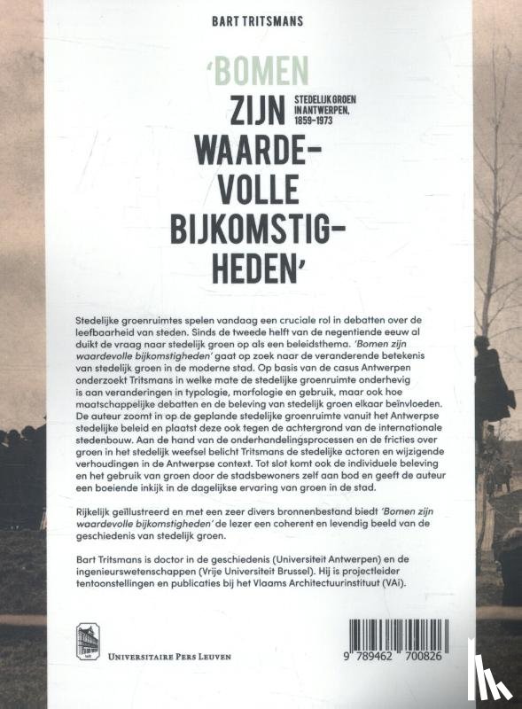 Tritsmans, Bart - 'Bomen zijn waardevolle bijkomstigheden'