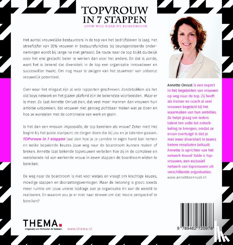 Onrust, Annette - Topvrouw in 7 stappen
