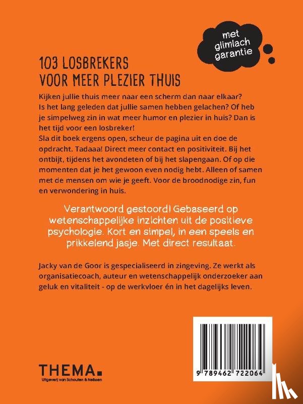 Goor, Jacky van de - 103 losbrekers voor meer plezier thuis