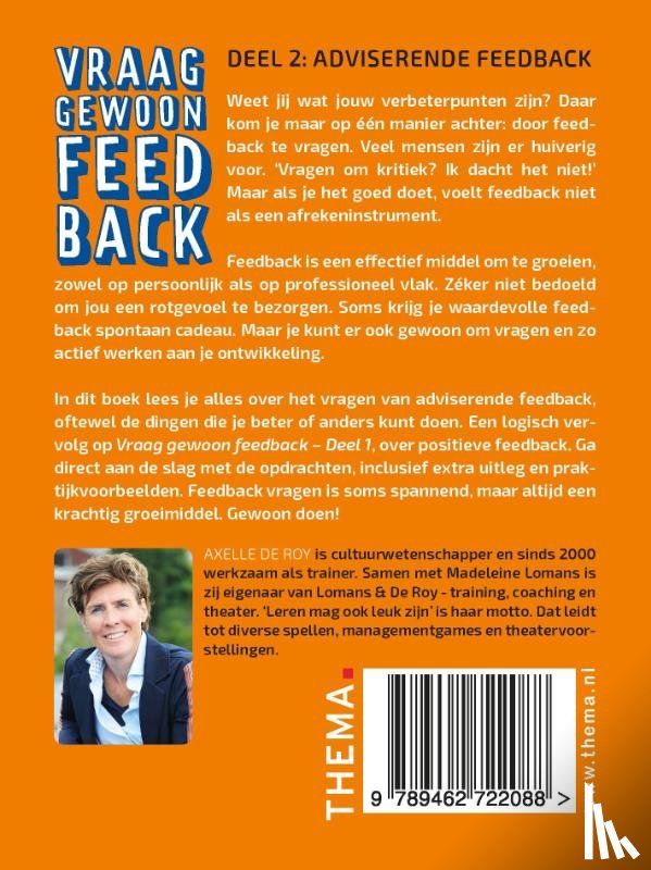 Roy, Axelle de - 2 Adviserende feedback