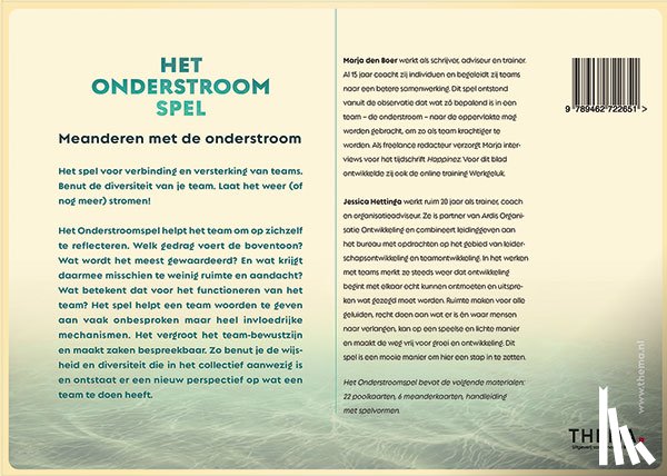 Boer, Marja den, Hettinga, Jessica - Het Onderstroomspel