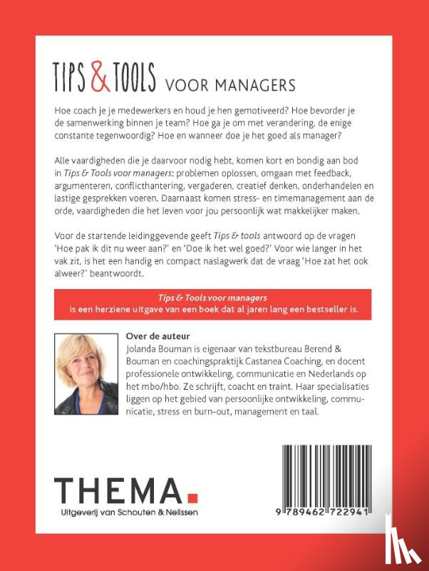 Bouman, Jolanda - Tips & Tools voor managers