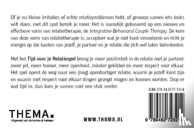 Dijkstra, Pieternel, Tamminga, Aerjen - Tijd voor je relatiespel