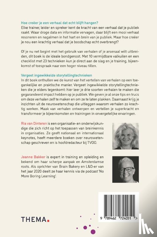 Bakker, Jeanne, Dinteren, Ria van - Maak van verhalen je superkracht