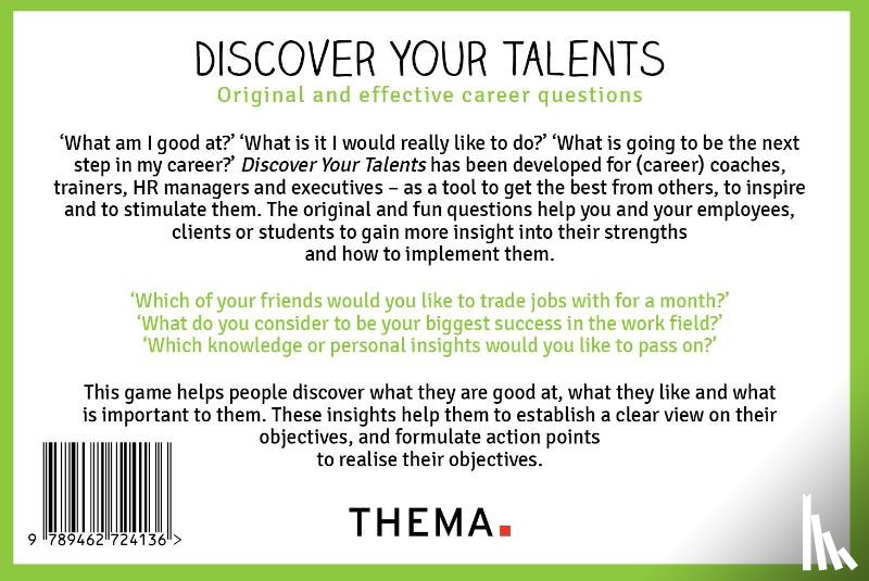 Roy, Axelle de, Lomans, Madeleine - Discover your talents
