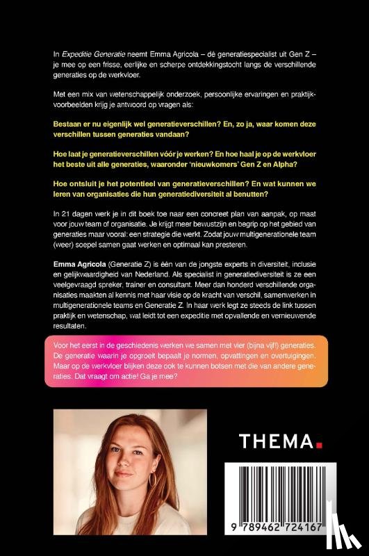 Agricola, Emma - Expeditie Generatie