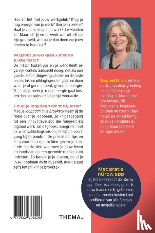 Kors, Margreet - Je loopbaan in je broekzak