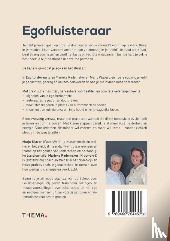 Rademaker, Marieke, Klaver, Marjo - Egofluisteraar