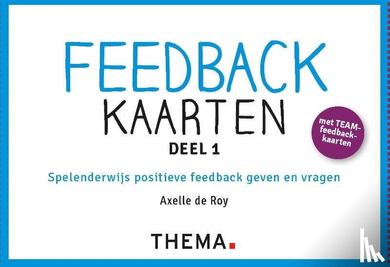 Roy, Axelle de - FEEDBACKKAARTEN 1