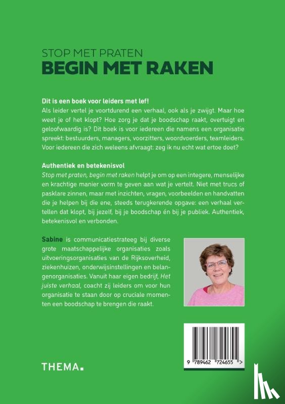 Funneman, Sabine - Stop met praten, begin met raken