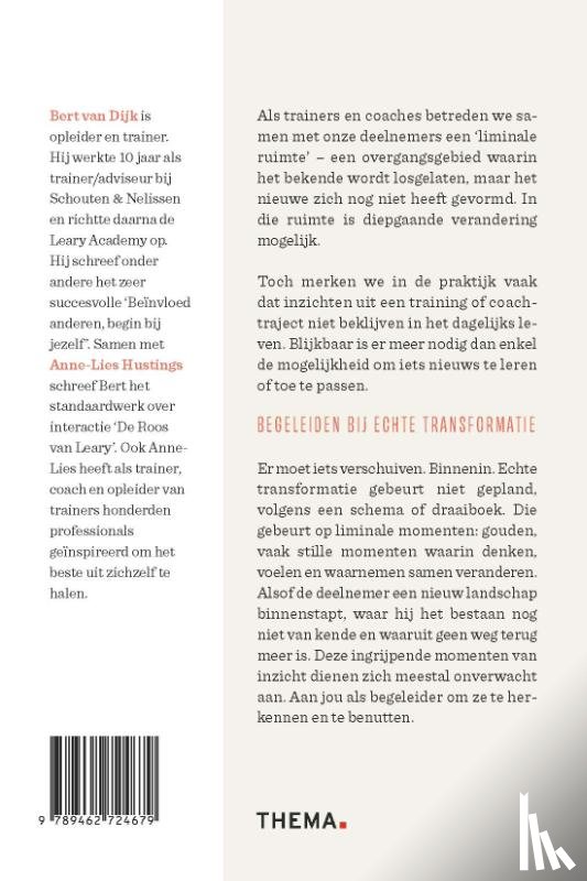Dijk, Bert van, Hustings, Anne-Lies - Het liminale moment