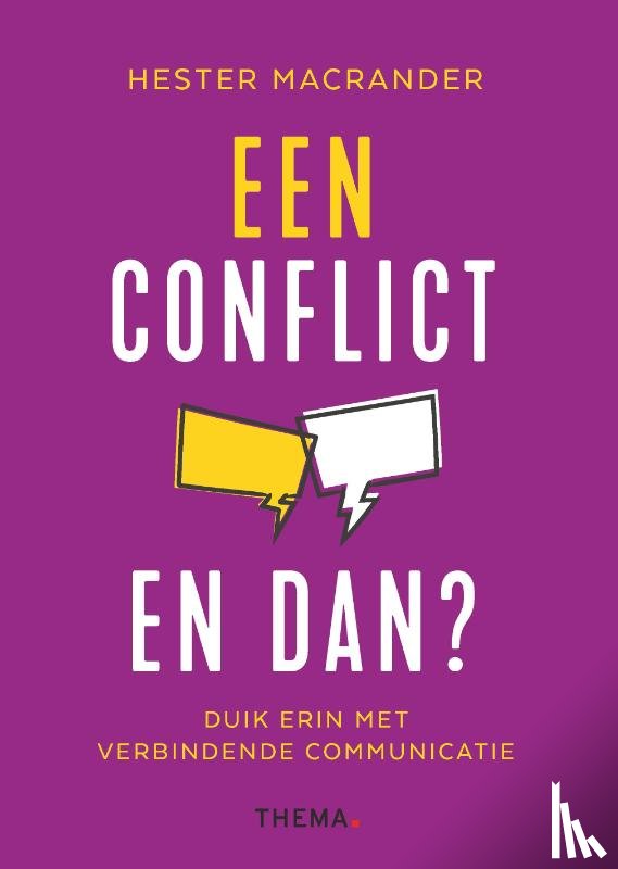 Macrander, Hester - Een conflict. En dan?