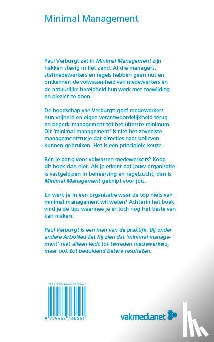 Verburgt, Paul - Minimal Management