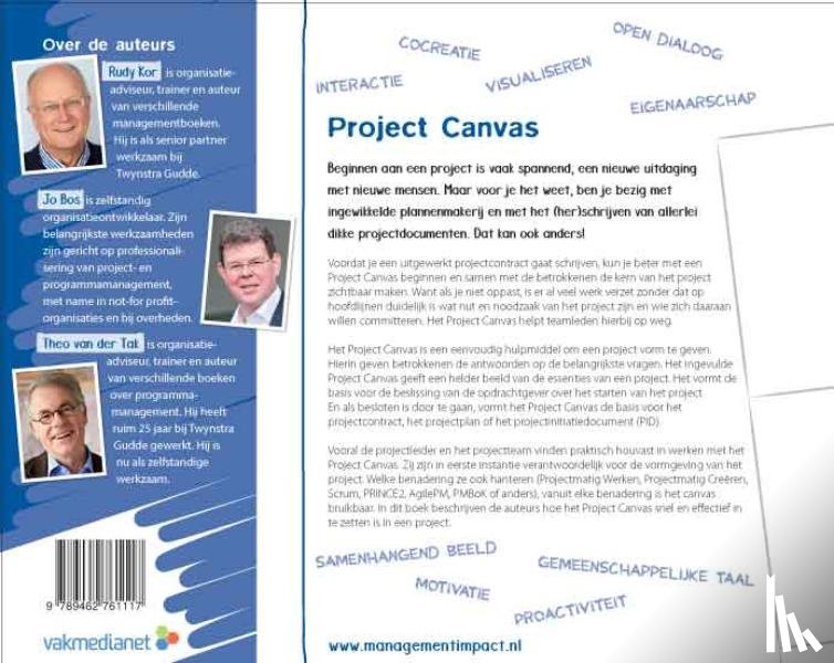 Kor, Rudy, Bos, Jos, Prevaas, Björn, Tak, Theo van der - Project Canvas