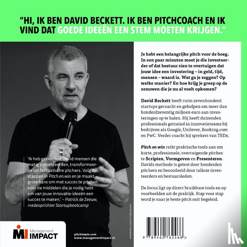 Beckett, David - Pitch en win