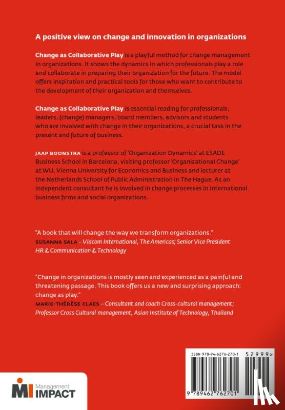 Boonstra, Jaap - Organizational Change as Collaborative Play