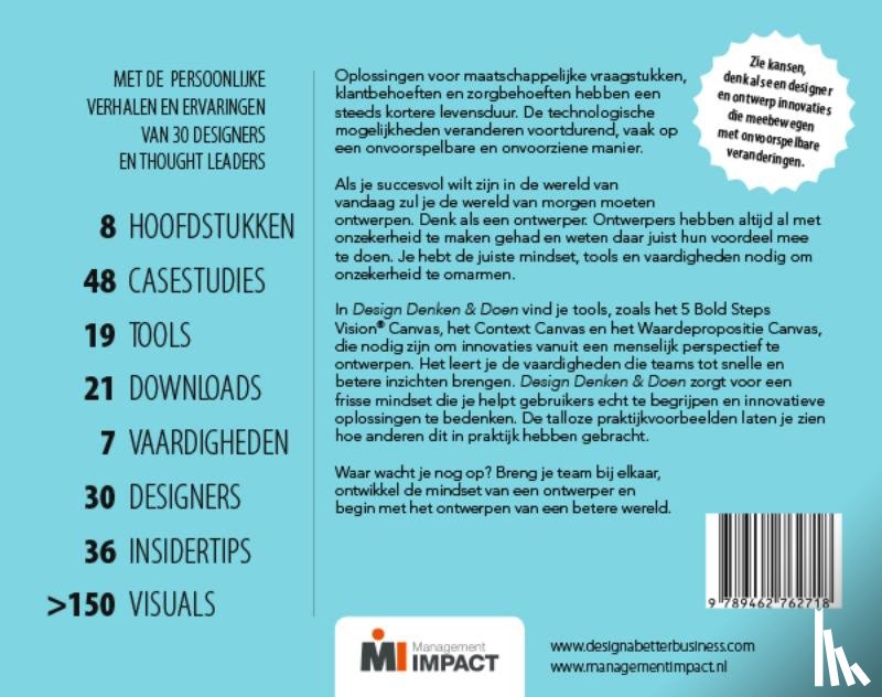 Pijl, Patrick van der, Prins, Erik - Design denken & doen