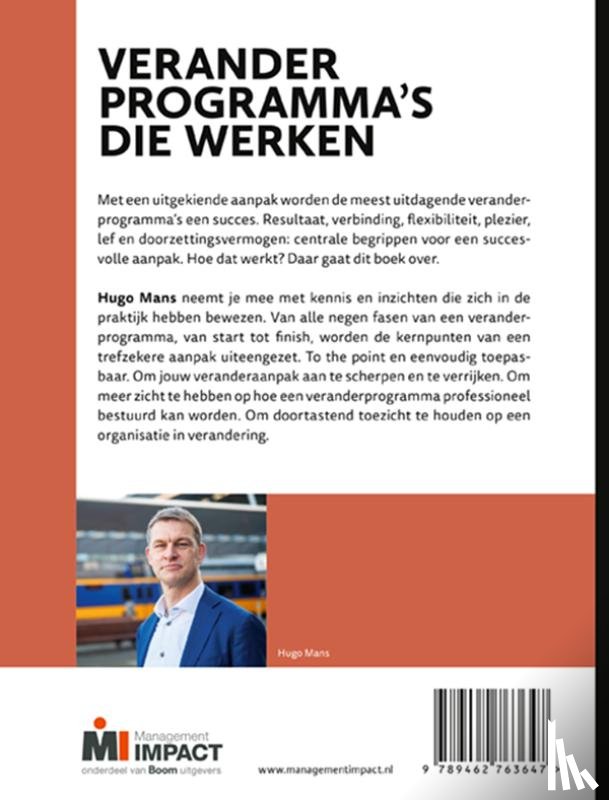 Mans, Hugo - Veranderprogramma's die werken