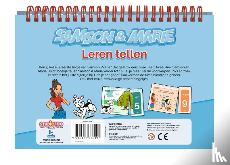  - Samson & Marie : getallenlegger - Leren tellen