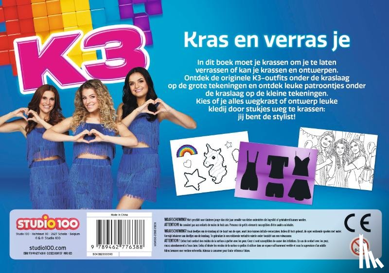  - K3 krasboek: Kras en verras je