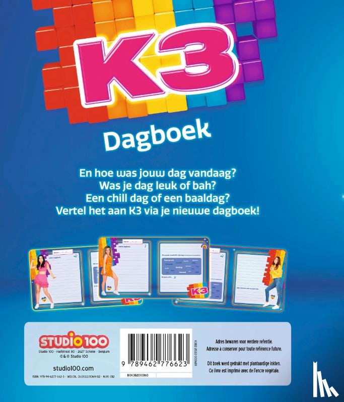  - K3 : Dagboek 2 2022
