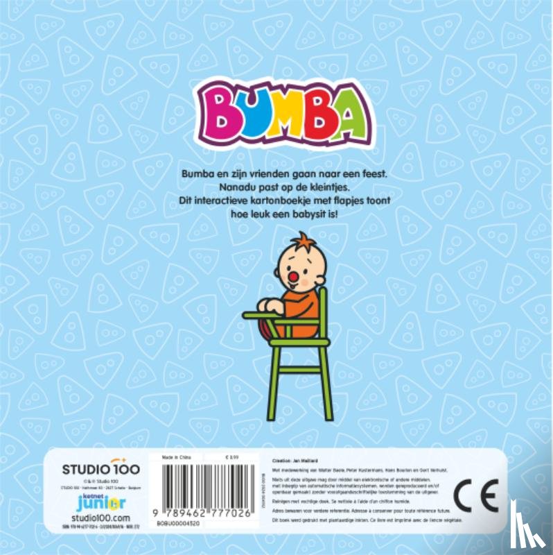 Baele, Walter - Bumba : kartonboek met flapjes - De babysit