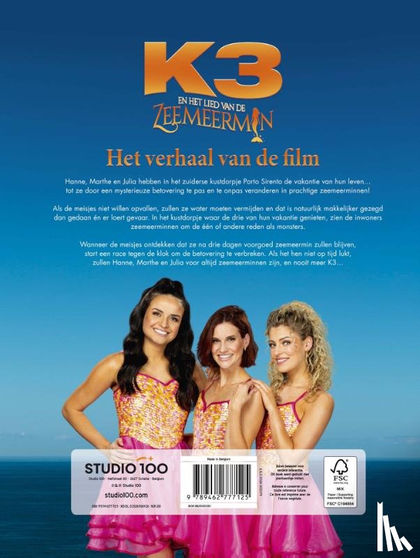 Van de Woestyne, Annelies - K3 : filmboek - Lied van de zeemeermin